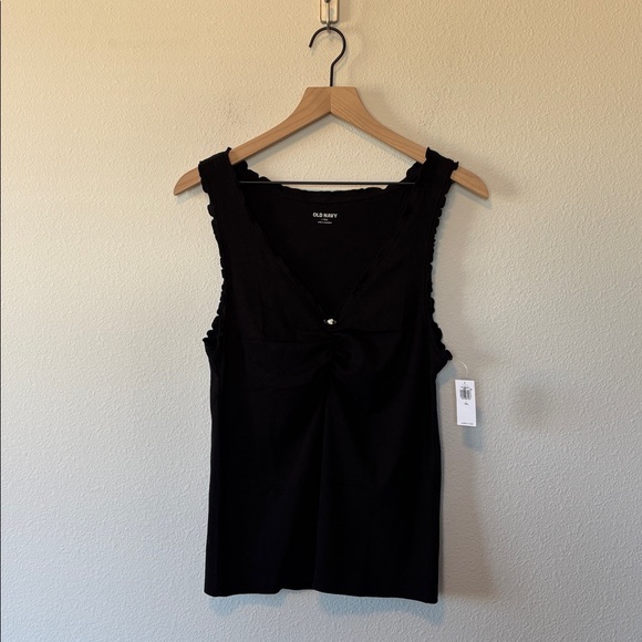 Cinched Rib-Knit Tank Top - Picture 8 of 12